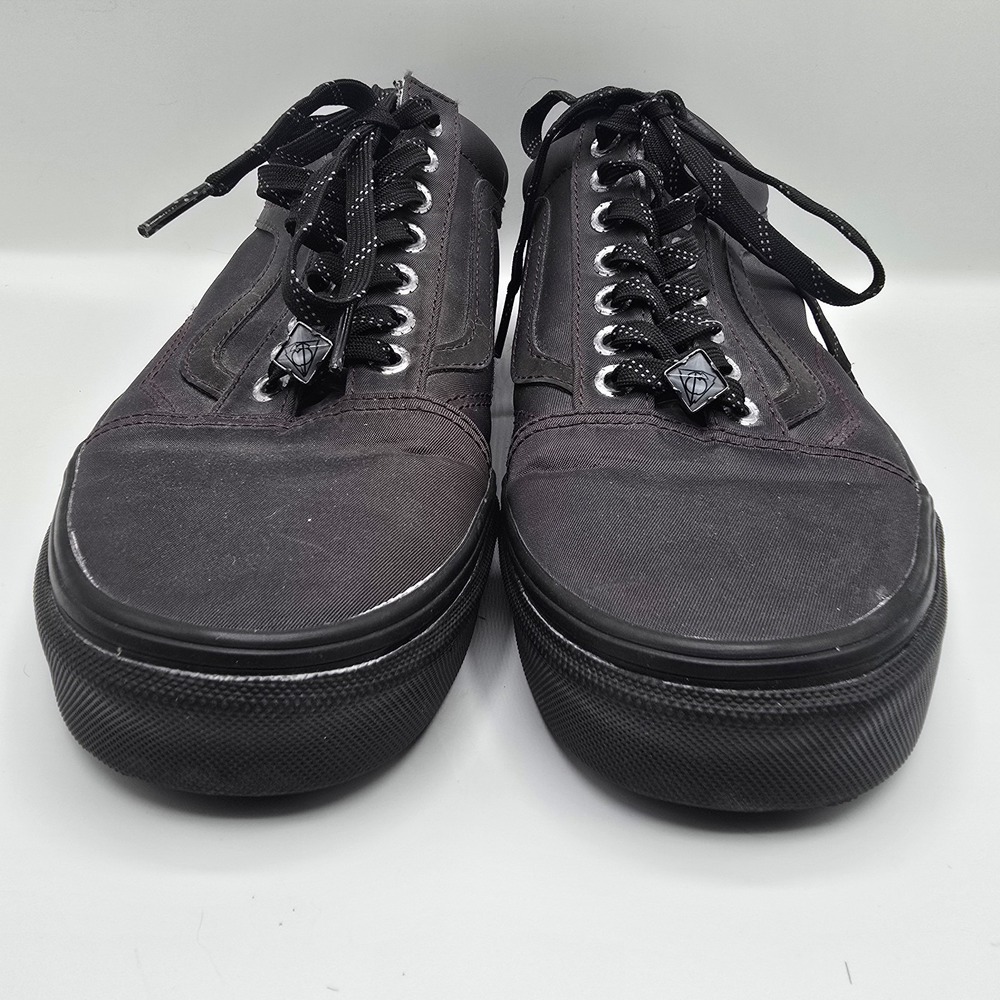 VANS Old Skool Harry Potter Deathly Hallows Black Men's Size 8 Women Size 9.5 - Picture 5 of 13